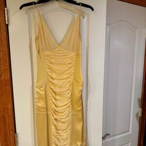 Catherine Malandrino Yellow Short Party Dress, Size 6